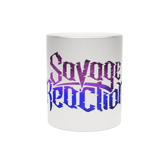 Savage Reaction Metallic Mug - Unique Drinkware SAVAGE Individuals