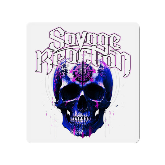 Savage Reaction Magnet - Bold, Colorful Design for Music Lovers