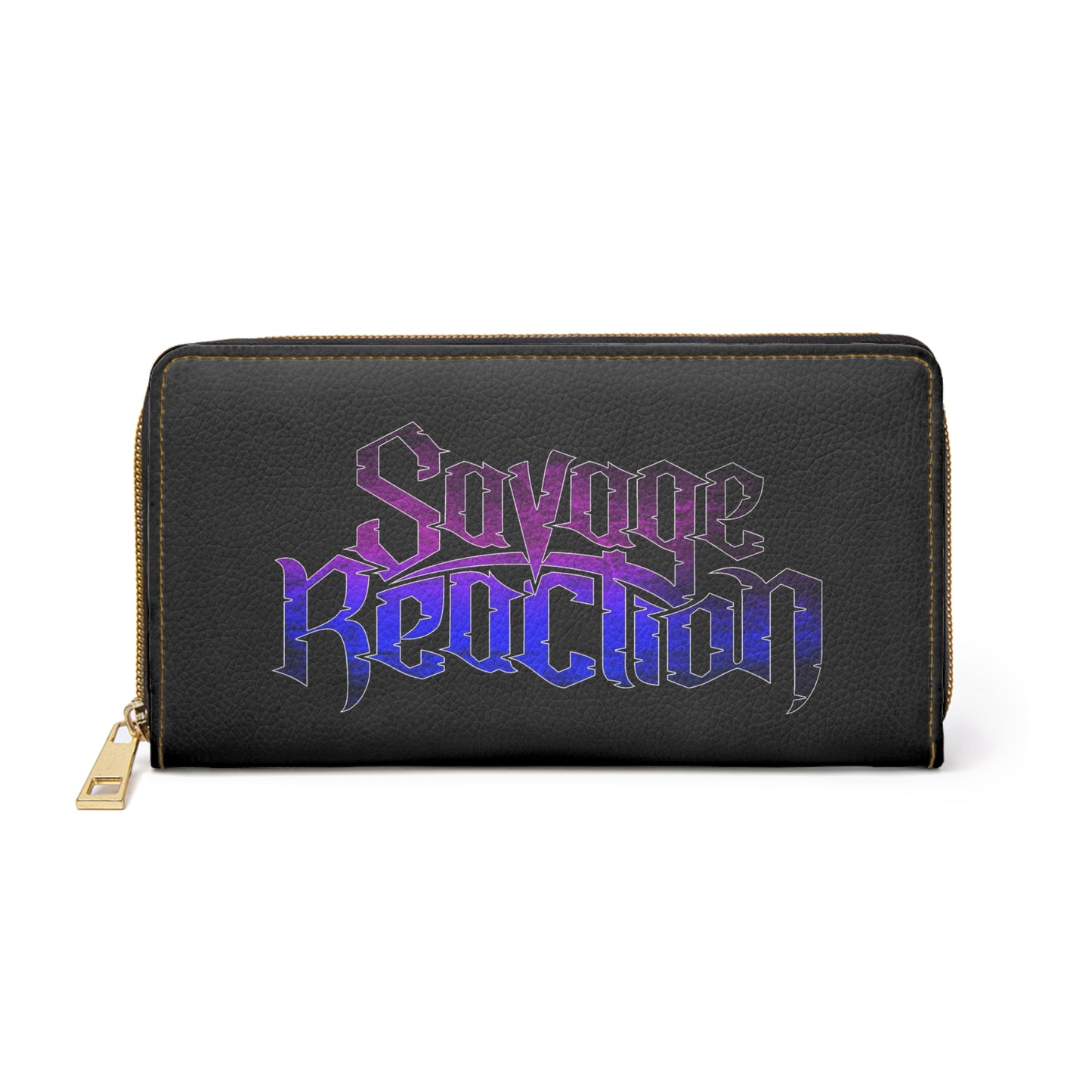 Savage Reaction Zipper Wallet