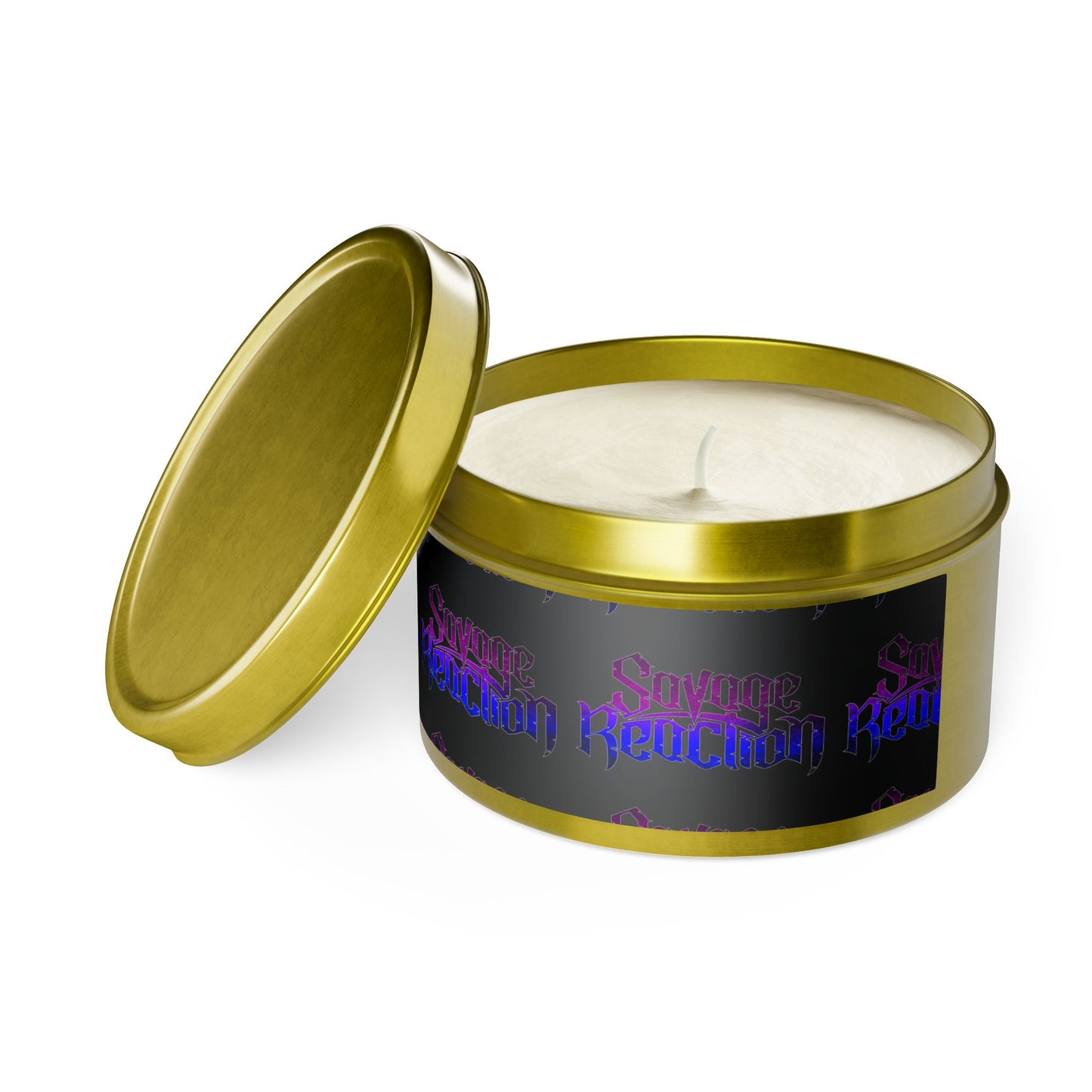 Savage Reaction Scented Tin Candles - Perfect for Home Décor & Gifts